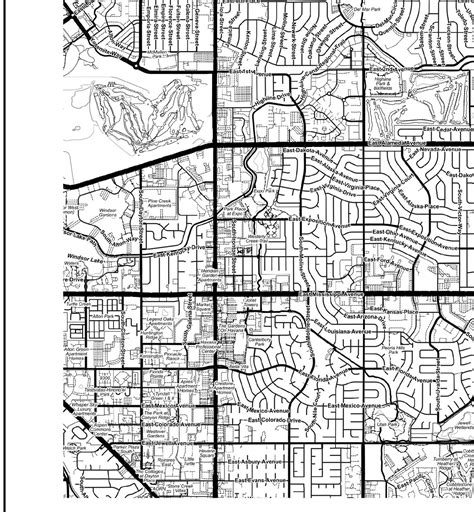 map aurora co|city of aurora street map.
